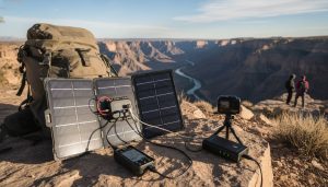 A portable solar charger