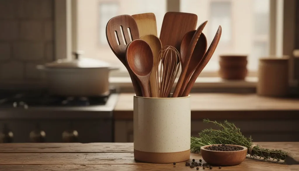 Best wooden cooking tools set