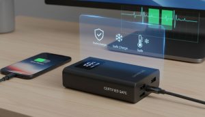 Certified safe portable charger