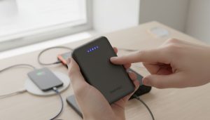 Check the Power Bank's Charge Level.