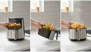 Cooking process in a Ninja Air Fryer
