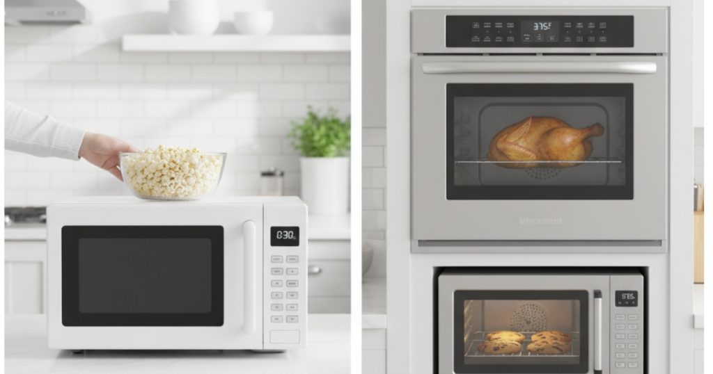 microwave oven large size