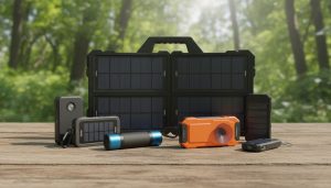 Different types of portable solar power banks