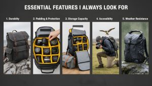 Essential features of a trendy camera bags