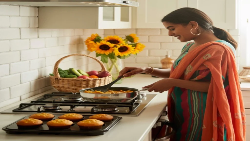 Gas-Cooktop-with-Electric-Oven