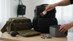 How to maintain camera bag