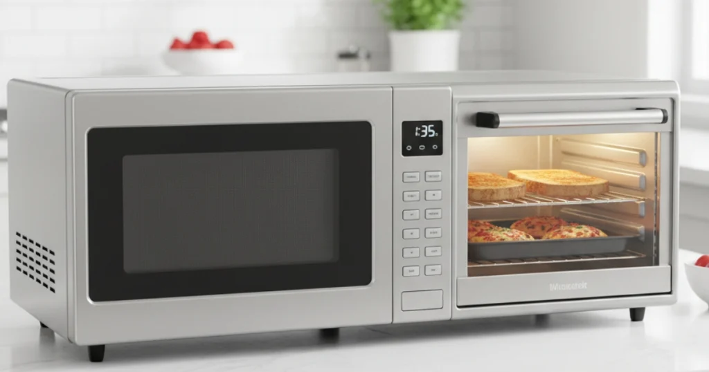 paper plates in microwave oven