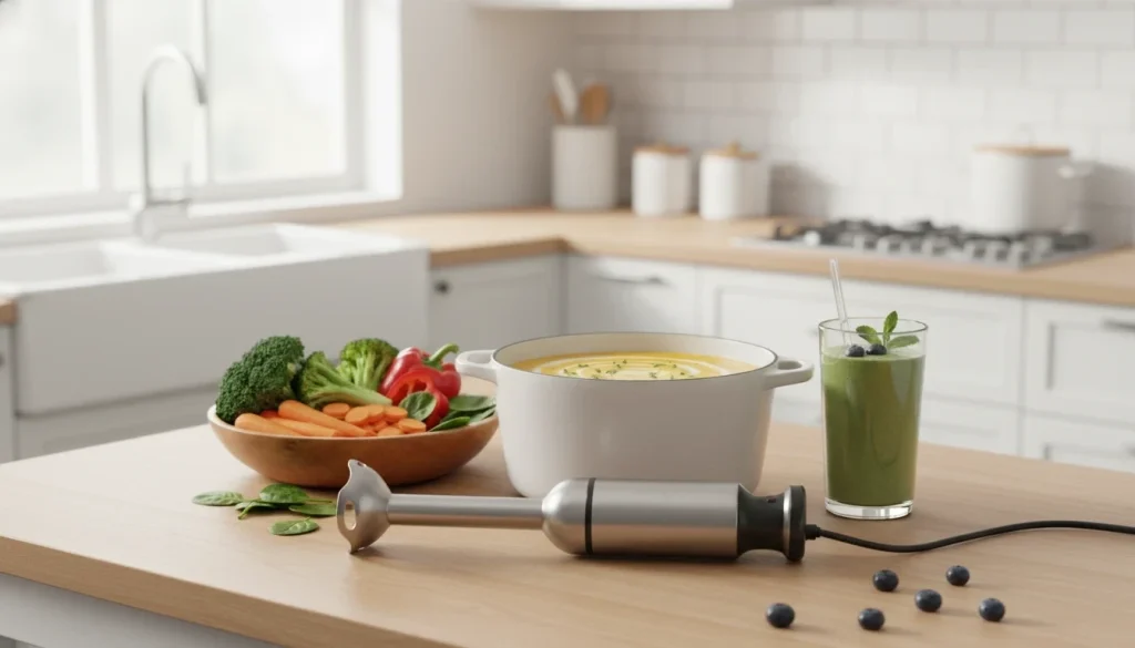 My go-to immersion blender setup