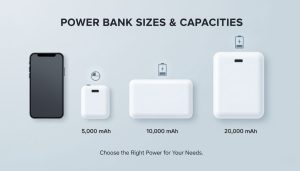 Power Bank Size and Capacity