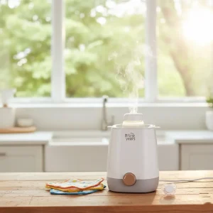 the first years 2 in 1 simple serve bottle warmer