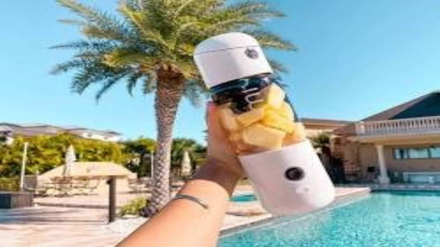 Portable blender for camping, travel, and outdoor smoothies