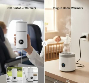 USB vs. plug-in warmer