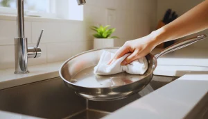 Cleaning pan 