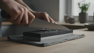 how to sharpen kitchen knives