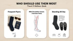 Who should wear socks most