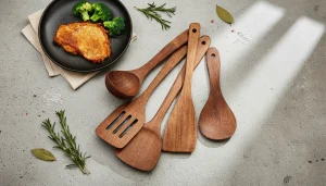 Wooden Spatulas Turners and Scrapers Gentle Tools for Every Pan