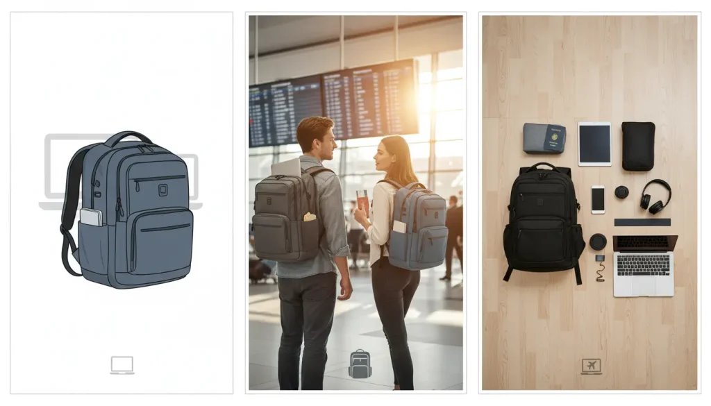best backpack for laptop and travel