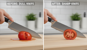 manual knife sharpener vs electric knife sharpener