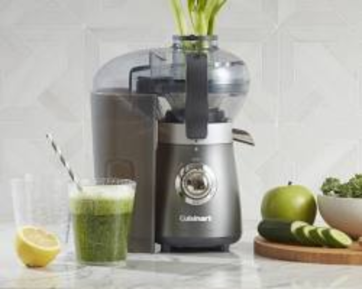 Compact blender and juicer for quick smoothies”