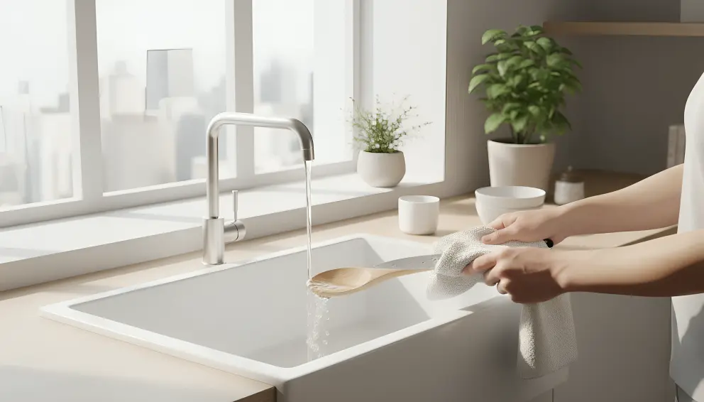 cleaning and maintaining kitchen tools properly