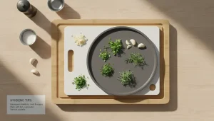 different types of kitchen cutting boards wood and plastic