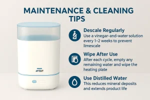 maintanance tips of philips avent sterilizer