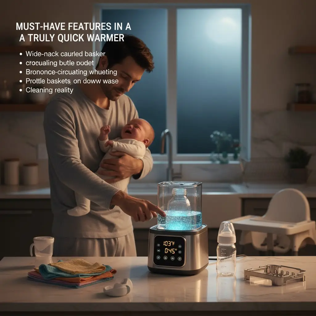 quickest bottie warmer features