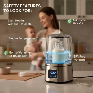 safety features for warmer bottle