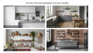 Modern  kitchen styling inspiration