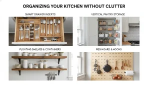 Organized kitchen without clutter