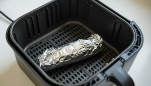 foil placement in air fryer