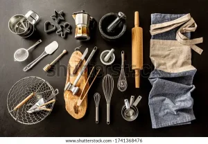 Handy kitchen tools for easy and efficient cooking.