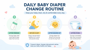Daily Diaper Routine Visual