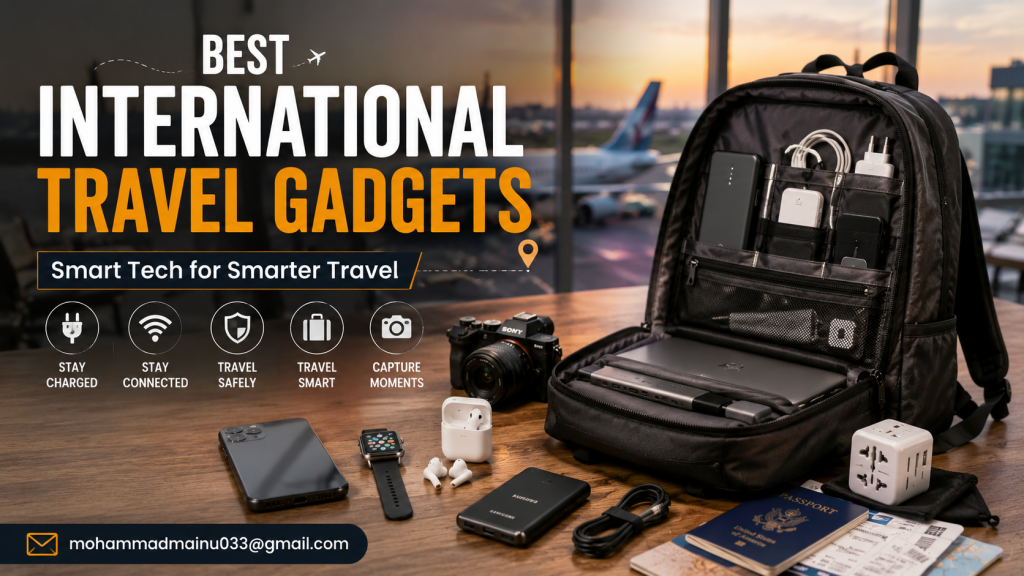international travel gadgets