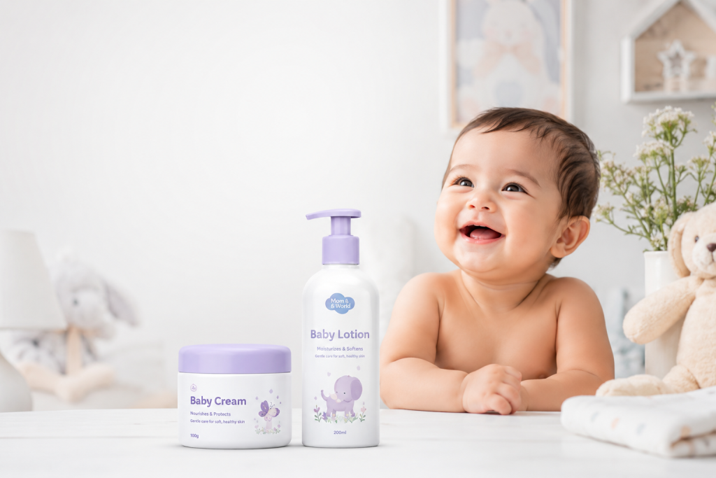 baby cream vs baby lotion