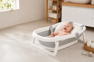 portable baby bath tub for safe and convenient baby bathing
