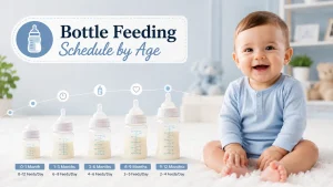 bottle feeding schedule by age