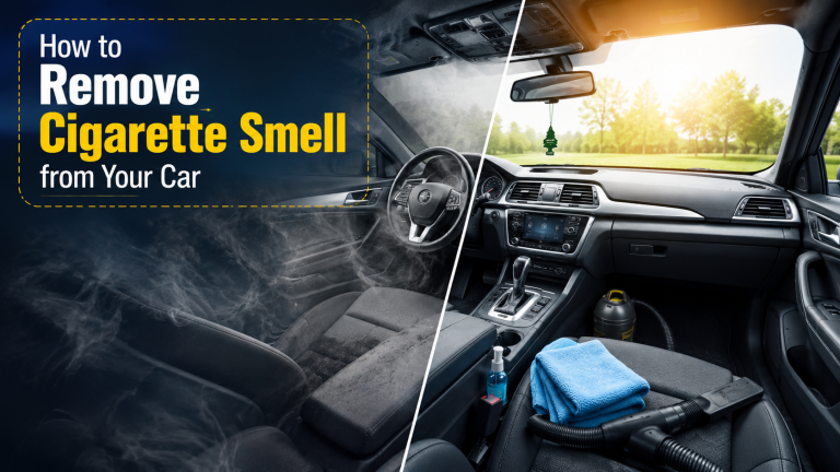 How to Get Cigarette Odor Out of a Car