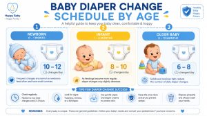 Signs baby needs a diaper change