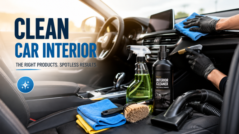 What to Use to Clean Car Interior