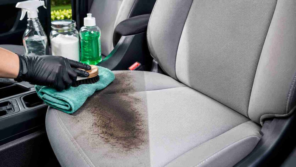 Remove oil stains