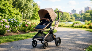 Premium full-size baby stroller for everyday family use