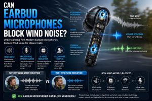 Can Earbud Microphones Block Wind Noise?