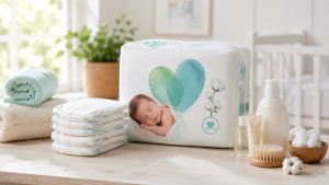 Pampers Pure Protection diapers for sensitive skin