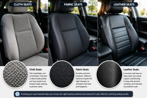 Choosing the right car seat material 