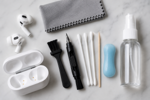 Essential-tools-for-cleaning-earwax-from-wireless-earbuds