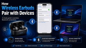 How Wireless Earbuds Pair with Devices