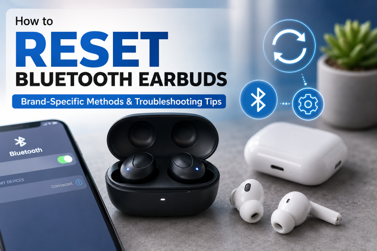 How to Reset Bluetooth Earbuds