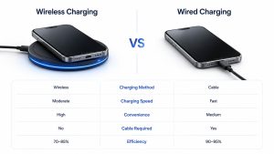 Correct and incorrect alignment of wireless charging coils