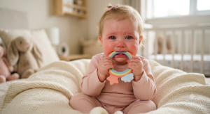 Baby teething pain relief at home